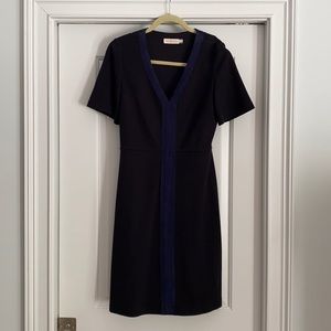 Tory Burch Dress with Leather Detailing